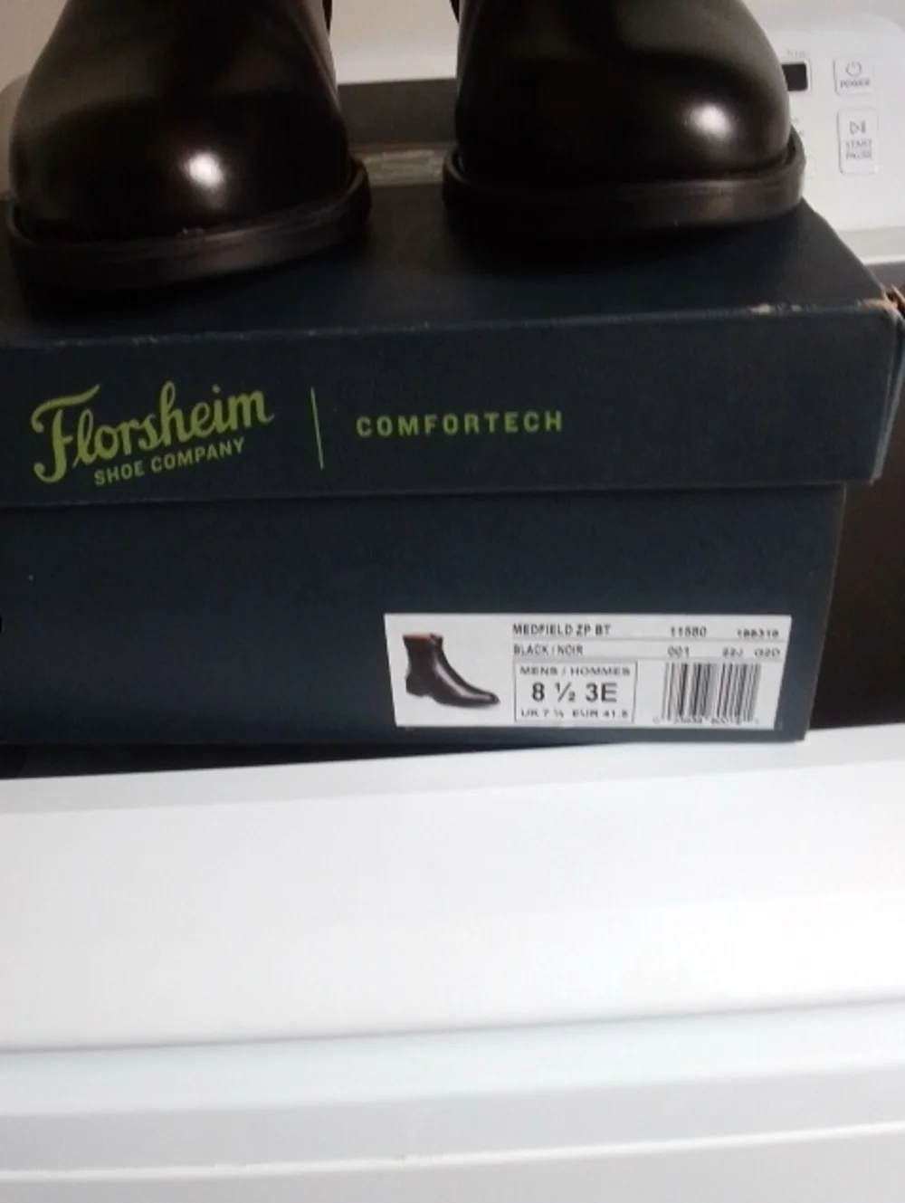 Florsheim Men’s Black Leather Medfield Boots